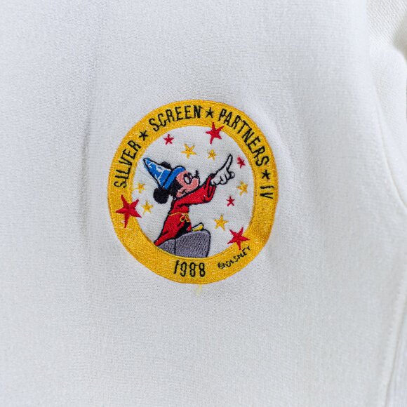 1988 Disney Promotional Sweatshirt VTG Small Silver Screen Partners IV - Picture 3 of 8